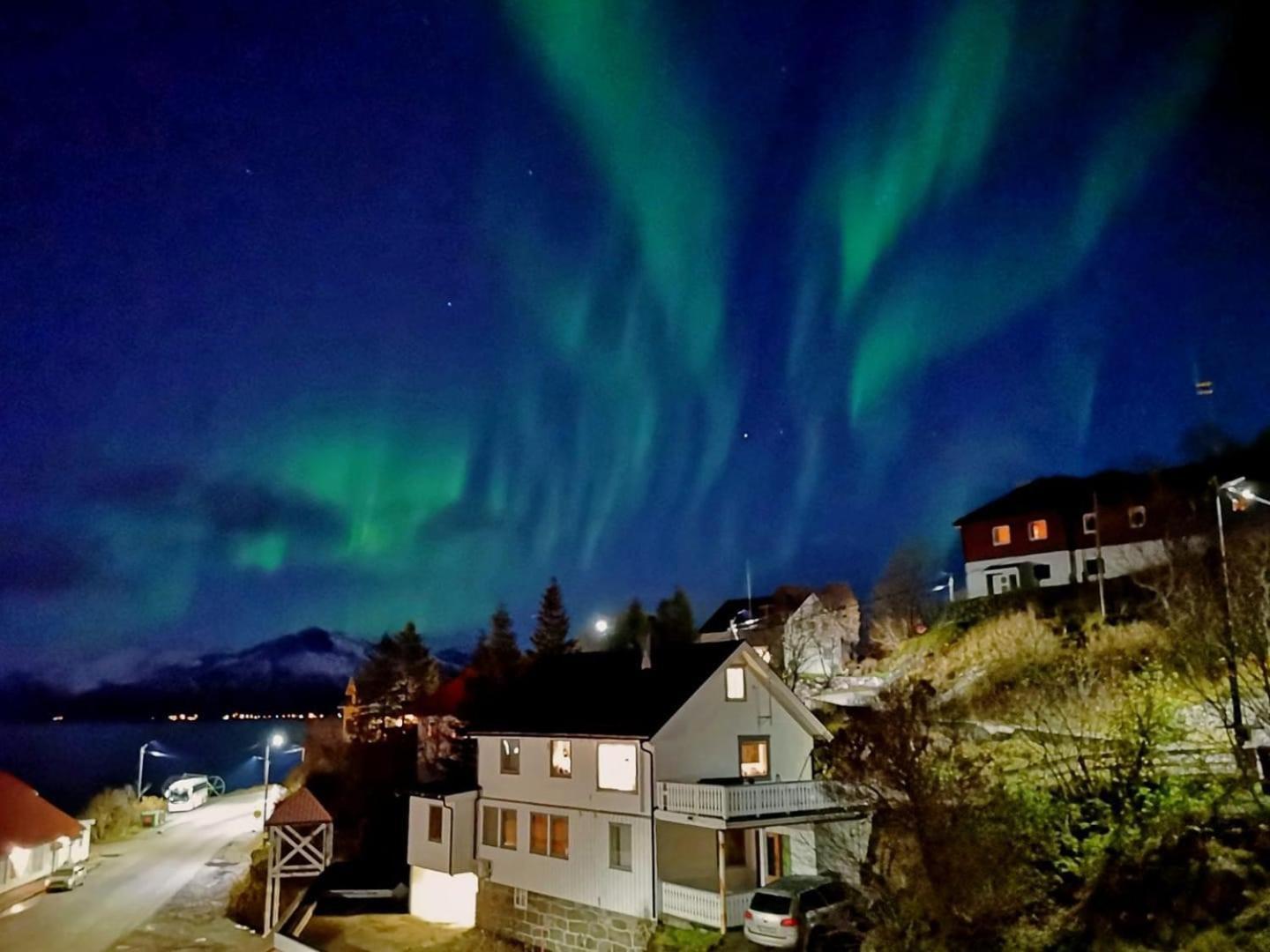 1. Etg I Dampskipsbrygga, Lodingen Havn Exterior foto